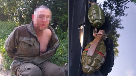 Викликав поліцейських на свою дружину: в Одесі затримали нетверезого чоловіка з двома гранатами - 285x160