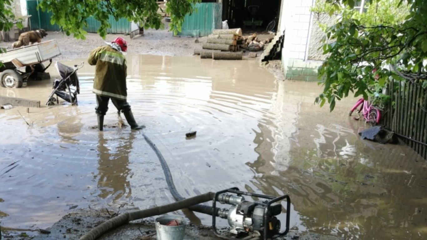 В Одесской области подтопило 6 приусадебных участков