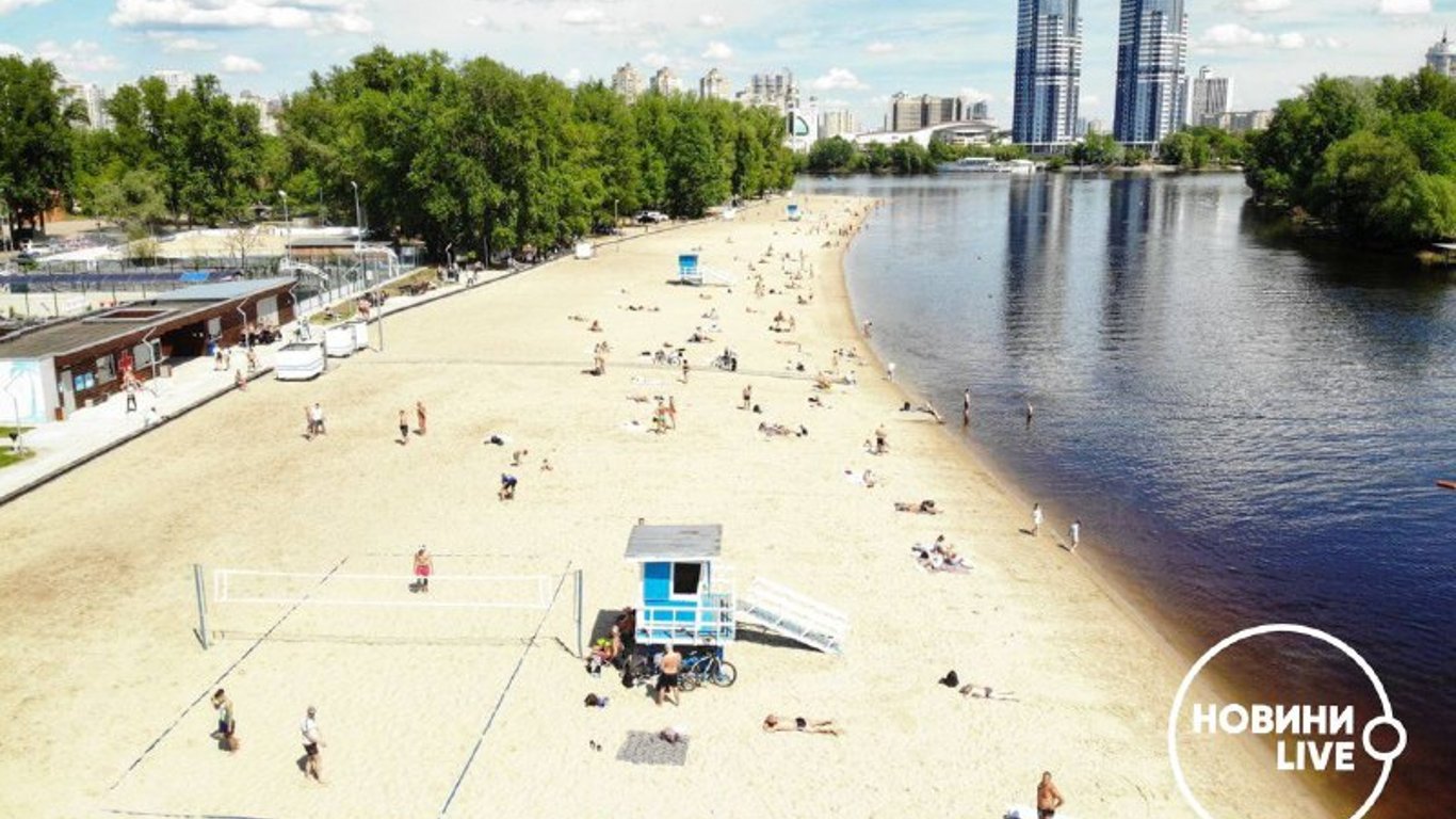 У Києві до літа готові 14 пляжів