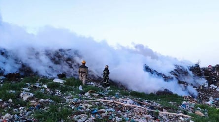 Тушили почти три часа: в Одесской области горела свалка - 285x160