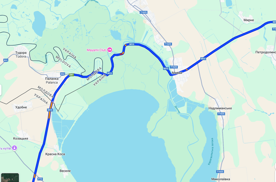 Черги до Молдови — великі затори на трасі Одеса-Рені - фото 1