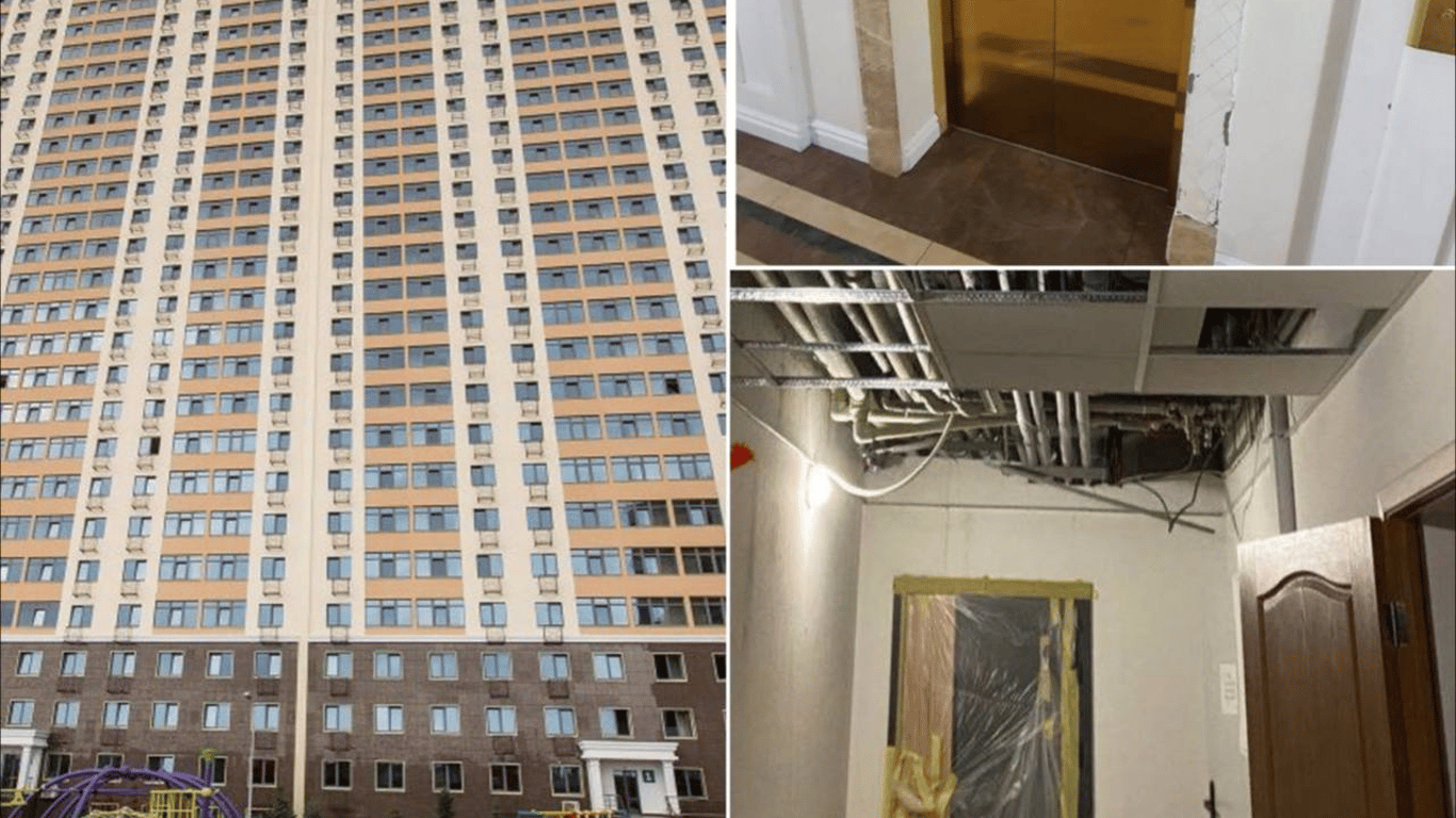 В Одессе жители ЖК Kadorr жалуются на застройщика - здания в ужасном состоянии
