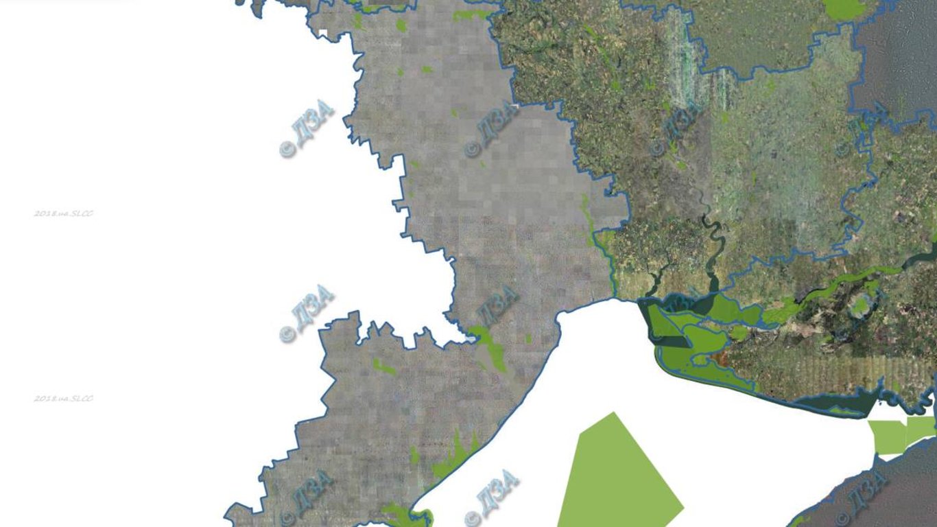 Одеські заповідні зони нанесли на мапу Держгеокадастру