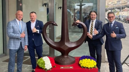 У Генуї відкрили туристичний символ Одеси "Якір-серце" - 285x160