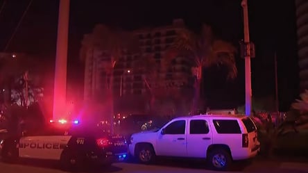 В Майами обрушилась стена многоэтажки, спасатели ищут под завалами людей. Видео - 285x160