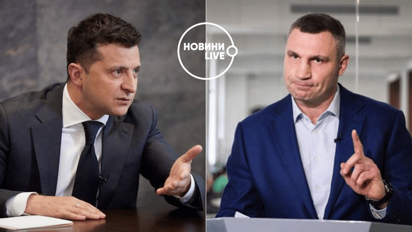 Интервью с Зеленским - о политической конкуренция Кличко и президента