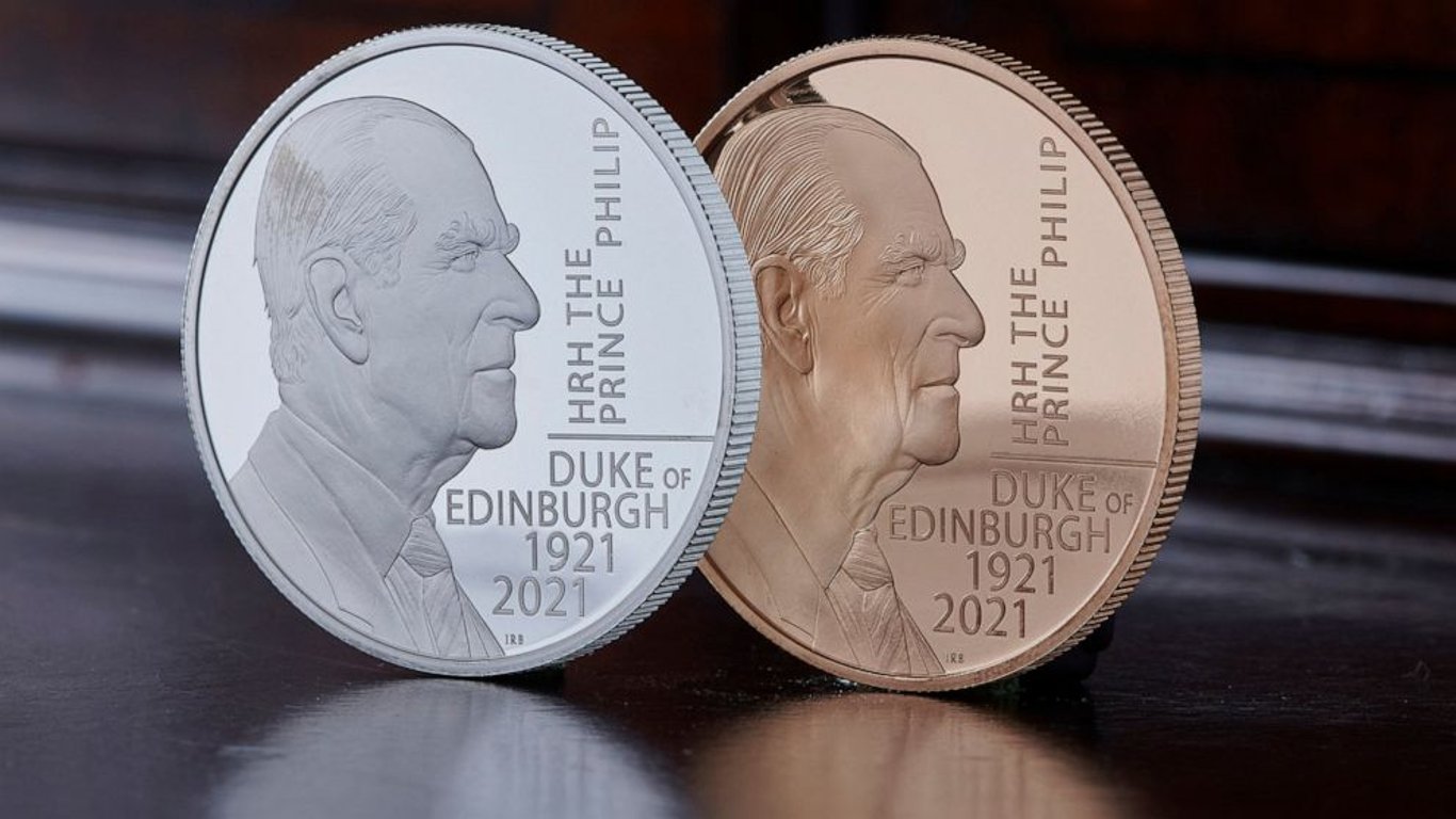 В Британии выпустили монету в честь принца Филиппа