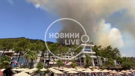Поблизу відомого турецького курорту зайнялася масштабна пожежа: вогонь охопив ліс. Ексклюзивне відео - 285x160