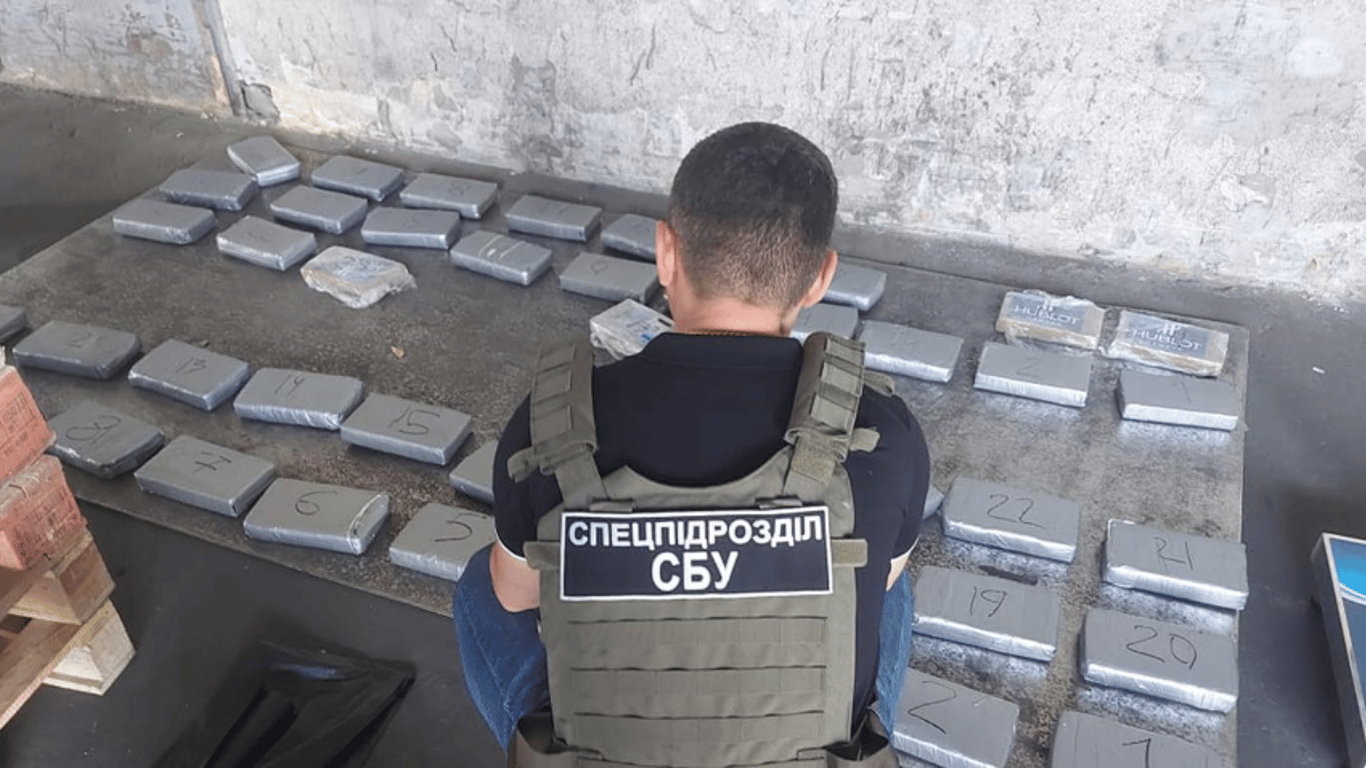 В Одеській області у порту виявили кокаїн на 10 млн грн