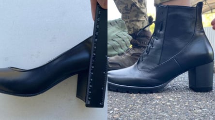 "Шнурівка та підбори": міністр оборони описав нове взуття для військовослужбовиць до Дня Незалежності - 285x160