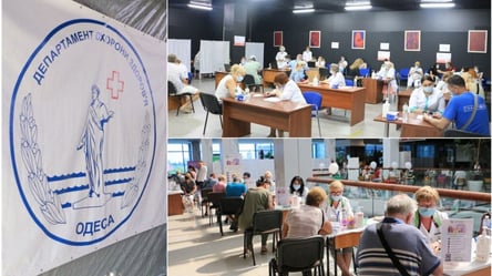 За добу щепили майже три тисячі містян: в Одесі організовано роботу восьми центрів вакцинації проти COVID-19 - 285x160