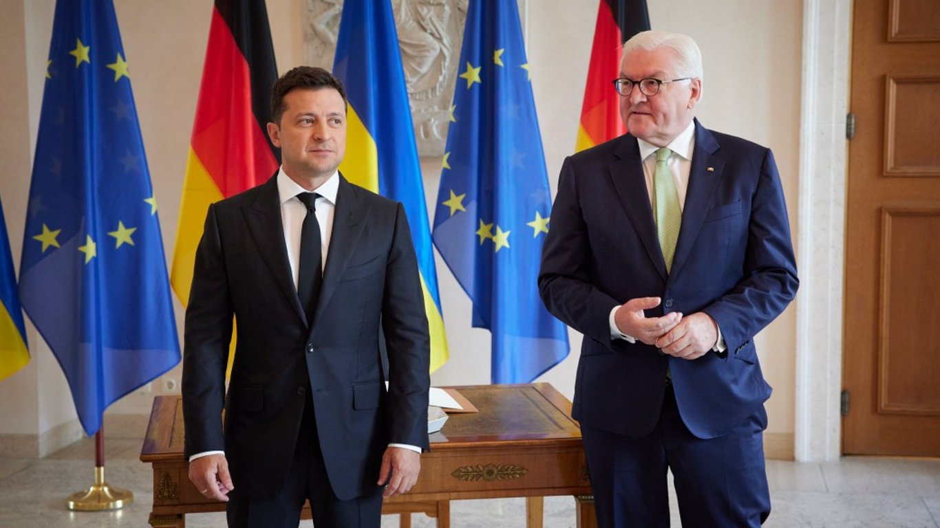 Зеленський зустрівся з президентом Німеччини