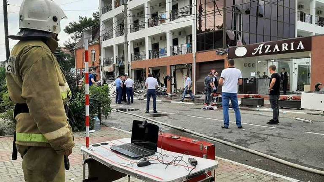 Взрыв в Геленджике - в отеле есть жертвы и пострадавшие