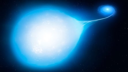 Каплевидная звезда: астрономы обнаружили редкую звездную систему - 285x160