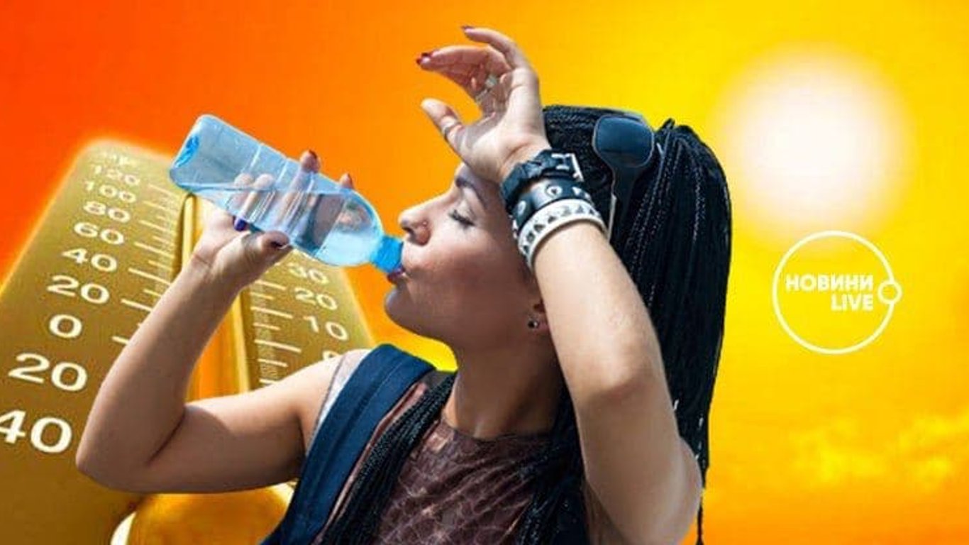 Спека в Україні: лікар порадив пити вдень 3-4 літри води з лимоном