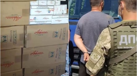 В Одеській області затримали контрабандиста з вантажем цигарок на 1,5 мільйона гривень - 285x160