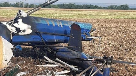 Под Николаевом рухнул вертолет МИ-2: появились фото и детали с места ЧП - 285x160