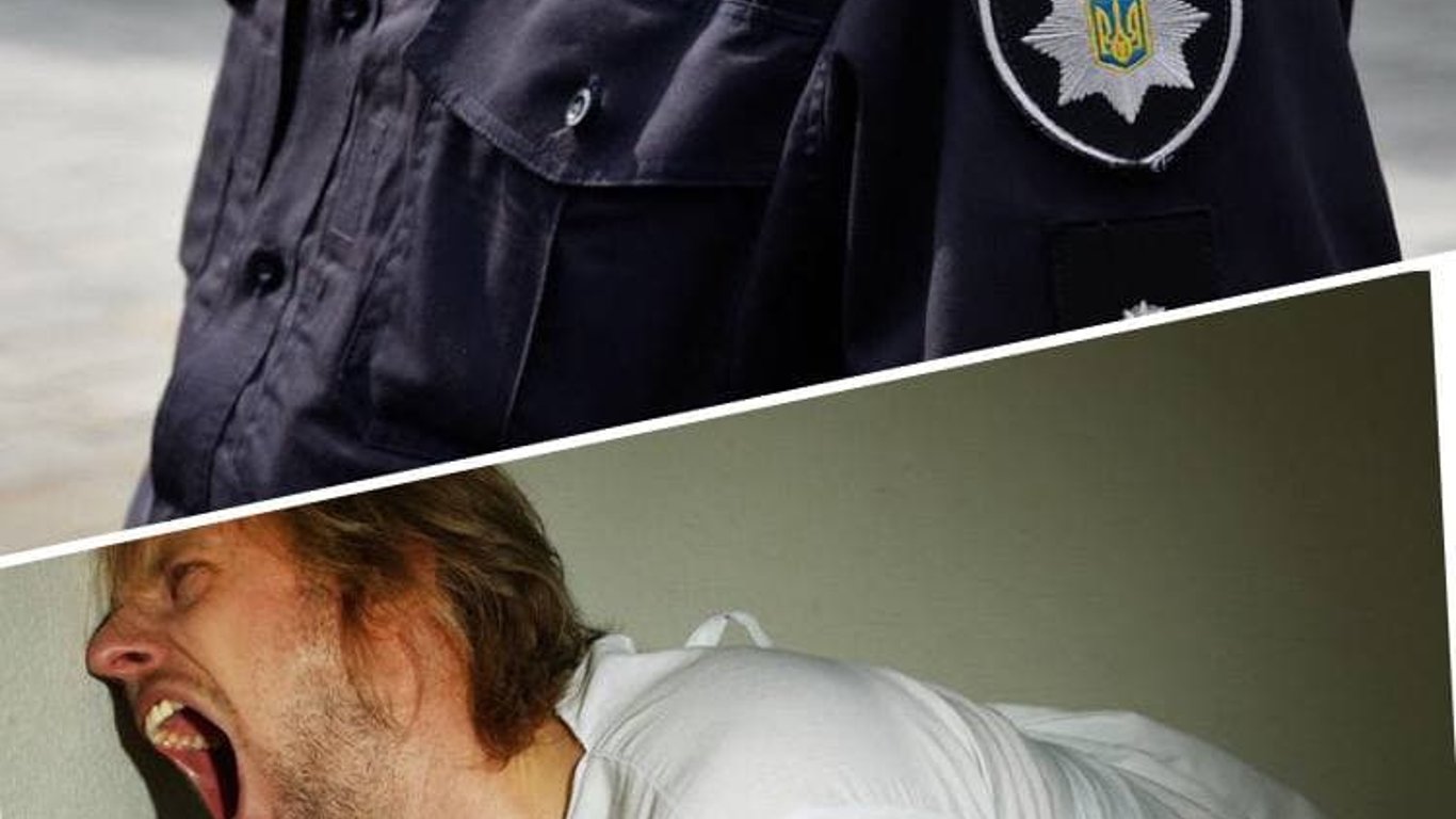 В Одессе пьяный мужчина набросился на полицейского