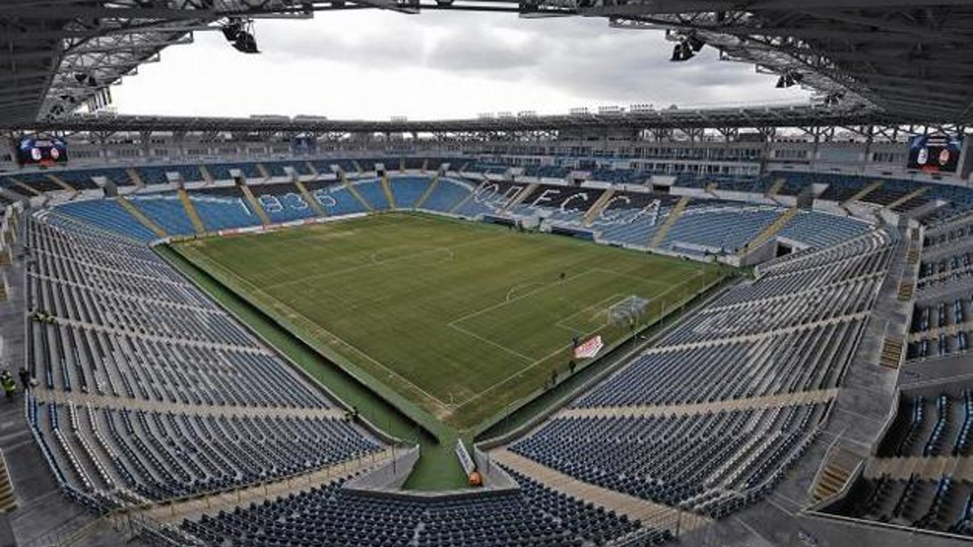 Как выглядит стадион в Одессе после выступления Monatika