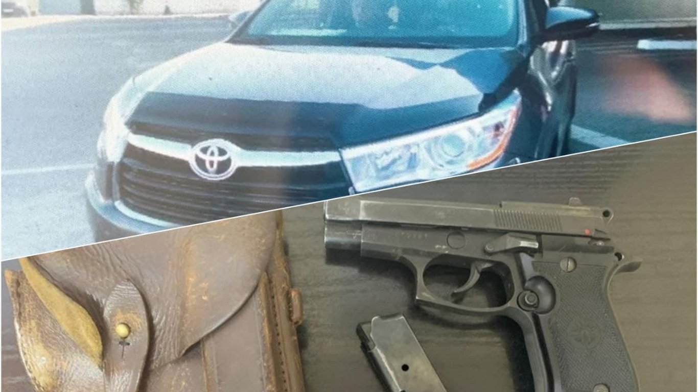 Под Одессой служебный пес обнаружил оружие в машине