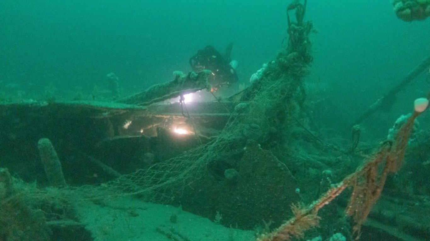 У мережі показали затонулий під час Першої світової війни корабель