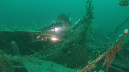 100 лет на глубине 70 метров: в сети показали затонувший во время Первой мировой войны корабль - 285x160