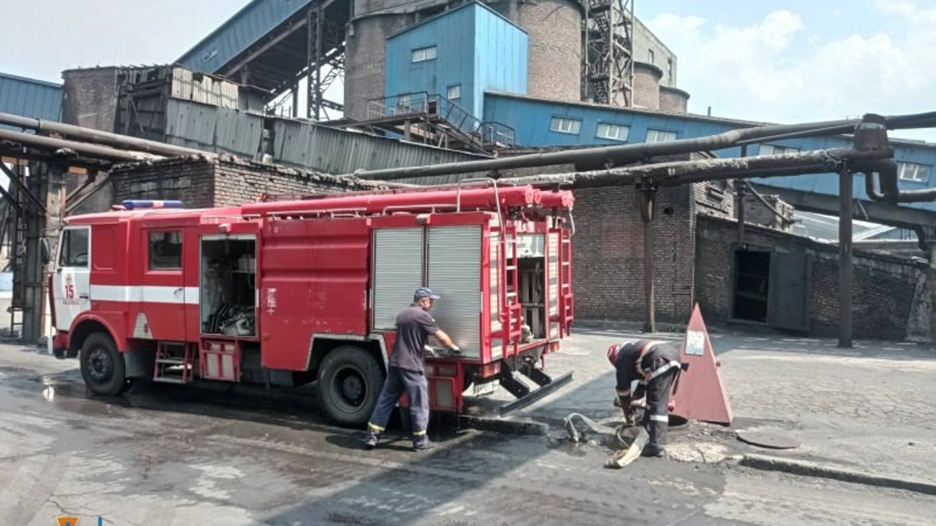 Пожар в Авдеевке: загорелся коксохимический завод