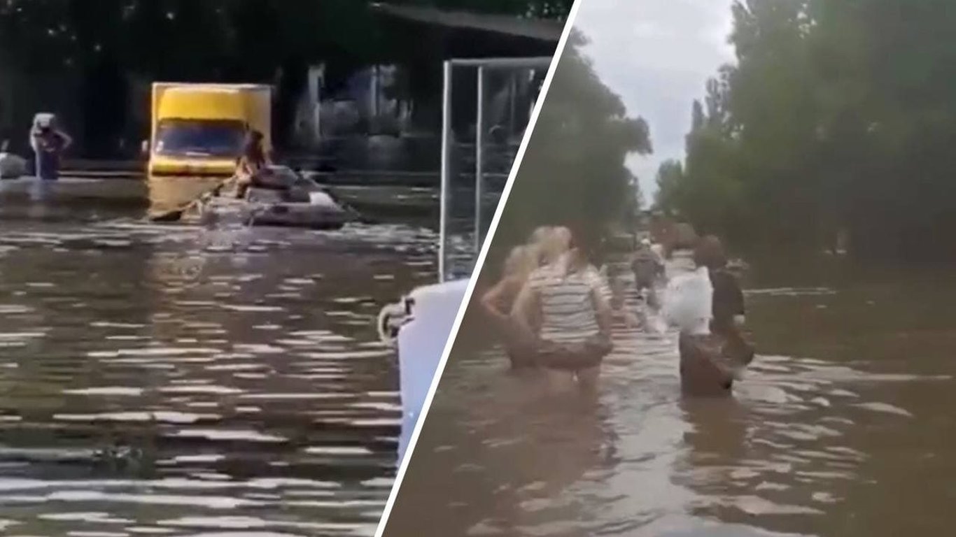 Одесса потоп сегодня - как реодолевают затопленные улицы