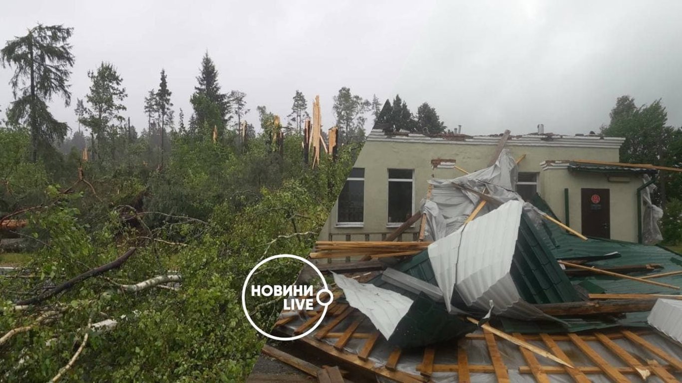 В Беларуси пронесся мощный ураган - подробности
