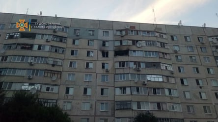 Спасли ребенка из огня: в Харькове во время пожара в многоэтажке эвакуировали людей. Фото - 285x160