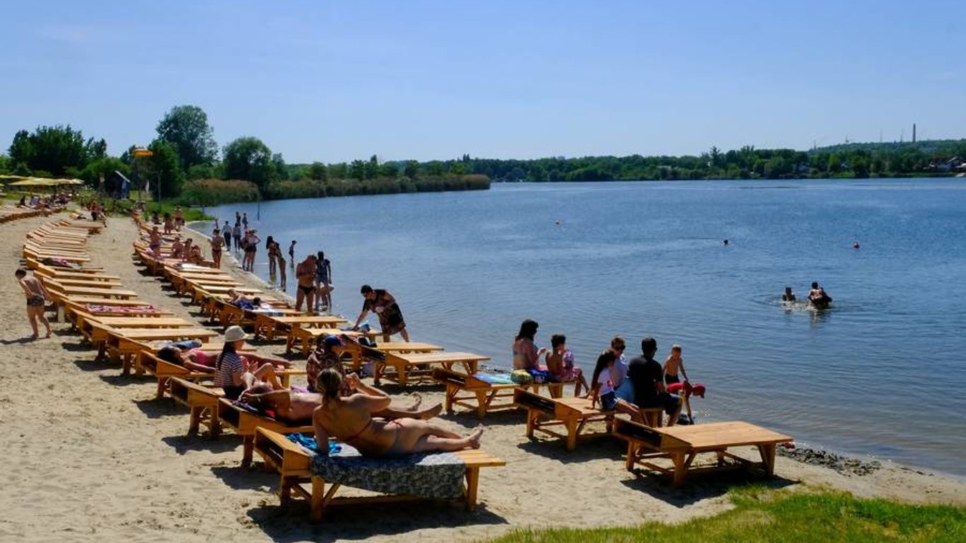 Пляжи Харькова и области, где можно купаться в августе - Карта