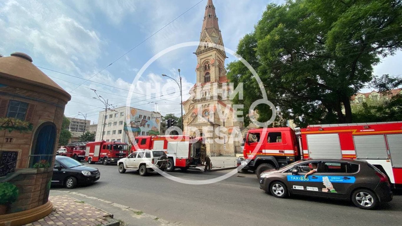 В одеській Кірхі помилково спрацювала пожежна сигналізація