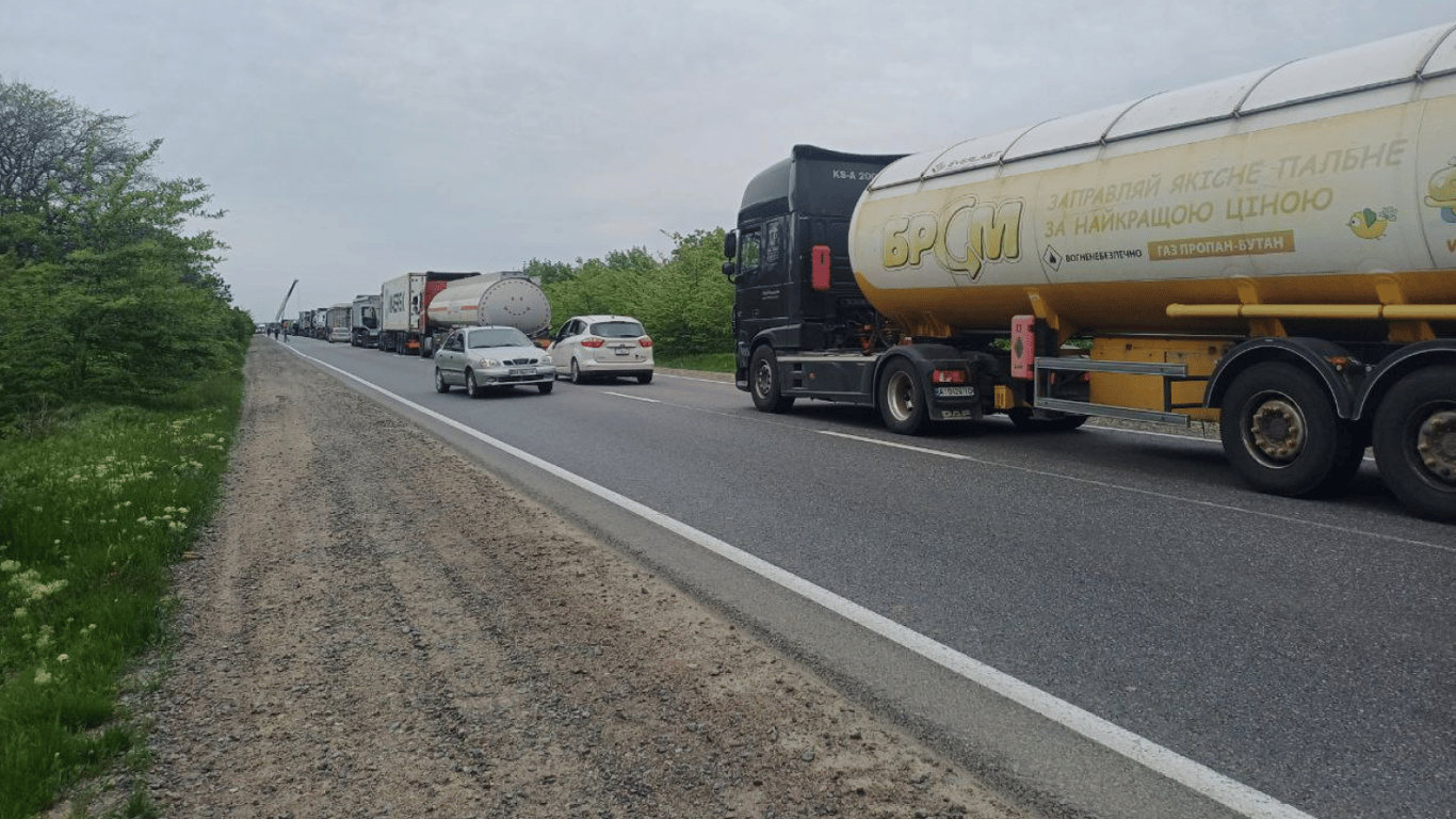 Аварія на трасі Одеса — Рені сьогодні, 28 квітня