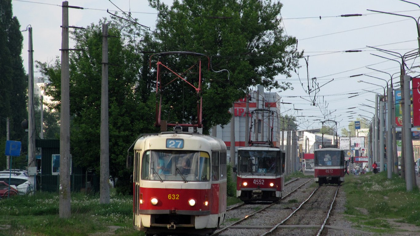 У Харкові на Салтівці на два дні обмежать рух трамваїв