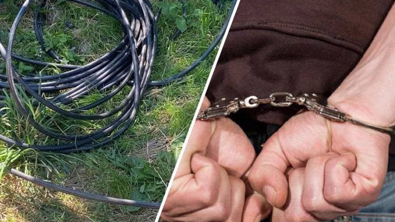 В Одесі затримали чоловіка - крав комунікаційні дроти