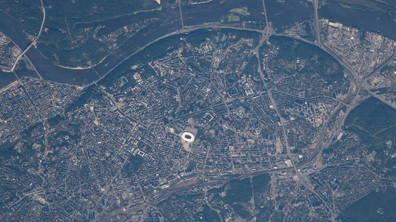 МКС пролетела над Украиной - фото