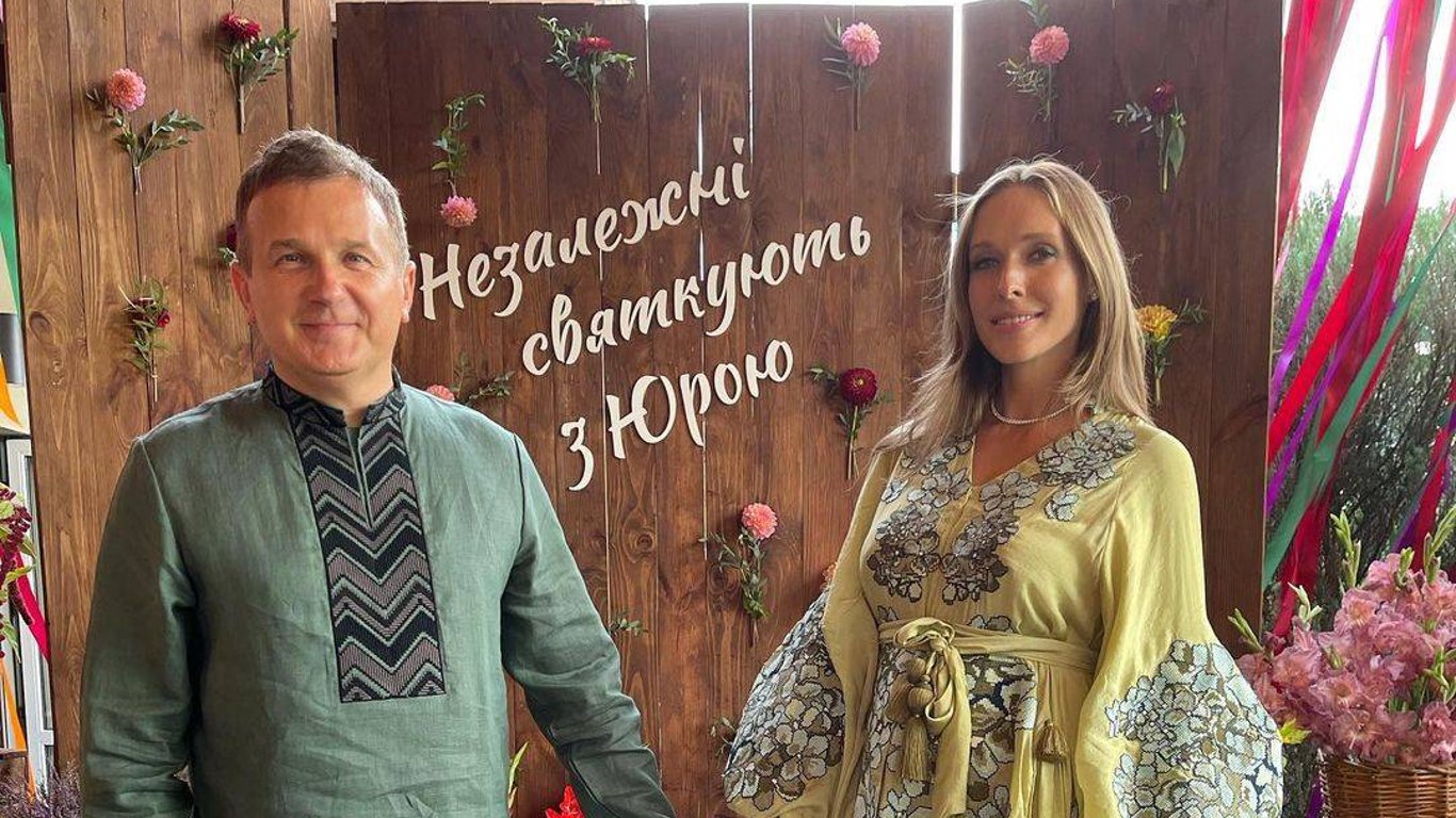 Юрий Горбунов отметил день рождения с Осадчей, Каменских и Потапом - фото