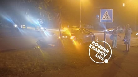 У Харкові сталася ДТП на вулиці Миру. Відео - 285x160