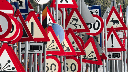 З 1 листопада в Україні з’являться нові дорожні знаки. Фото - 285x160