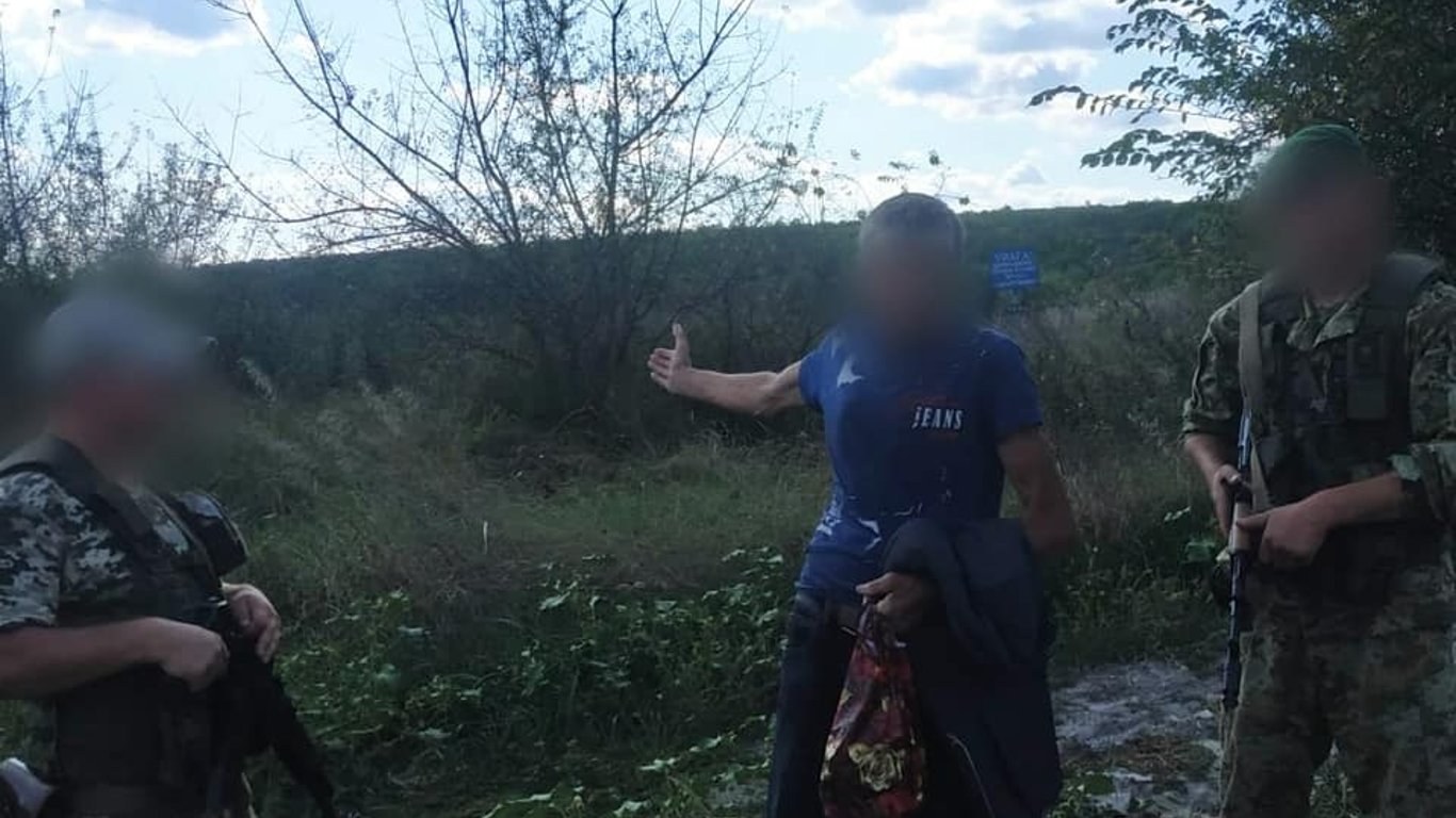 На Одещині затримали росіянина, який незаконно перетнув кордон