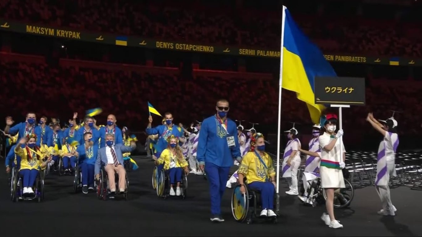 Україна посіла шосте місце на Паралімпіаді в Токіо