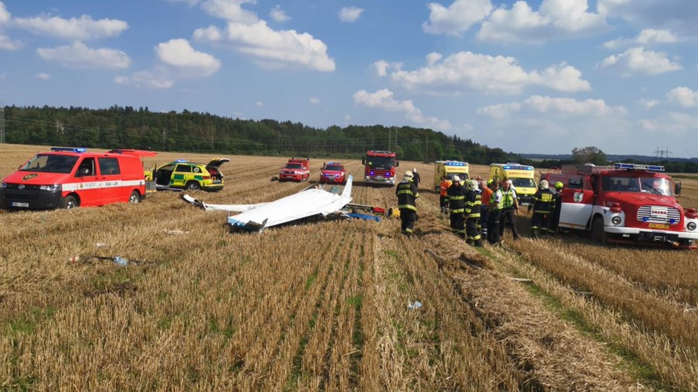 В Чехии разбился легкомоторный самолет 4 сентября