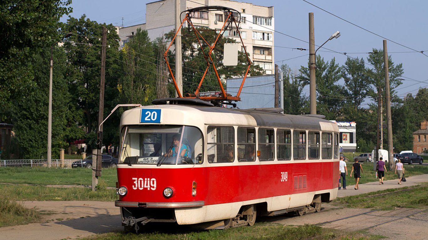 У Харкові сталася ДТП за участю трамвая №20
