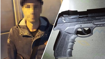 Под "кайфом" и с оружием: в Одессе задержали нарушителя ПДД - 285x160