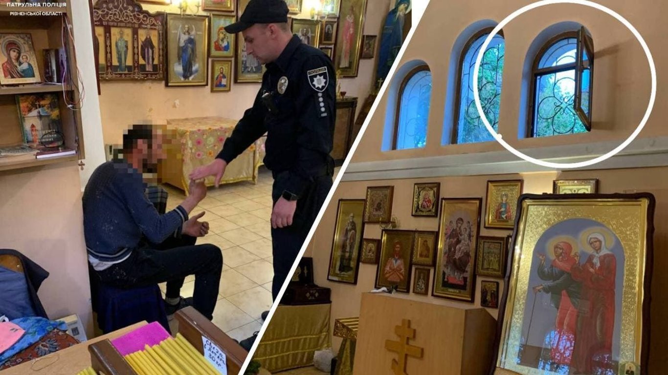 Хотел ограбить церковь - в Одессе задержали мужчину