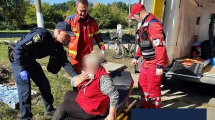Знепритомніла і впала на землю: жінку дивом врятували в Харківській області - 285x160