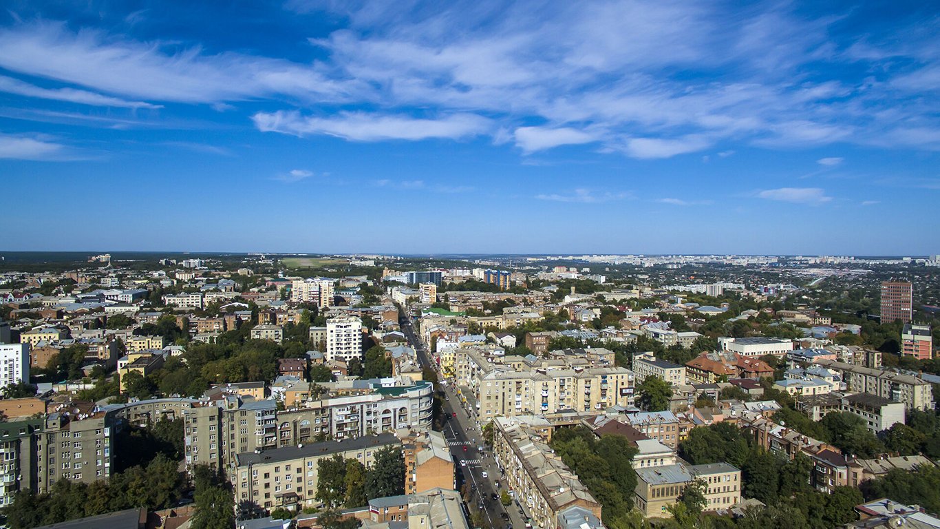 Харьков в глобальном рейтинге украинских городов оказался ниже Винницы, Луцка и Ивано-Франковска