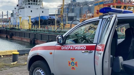 В Одесском морпорте состоялись учения по ликвидации химической опасности. Фото - 285x160