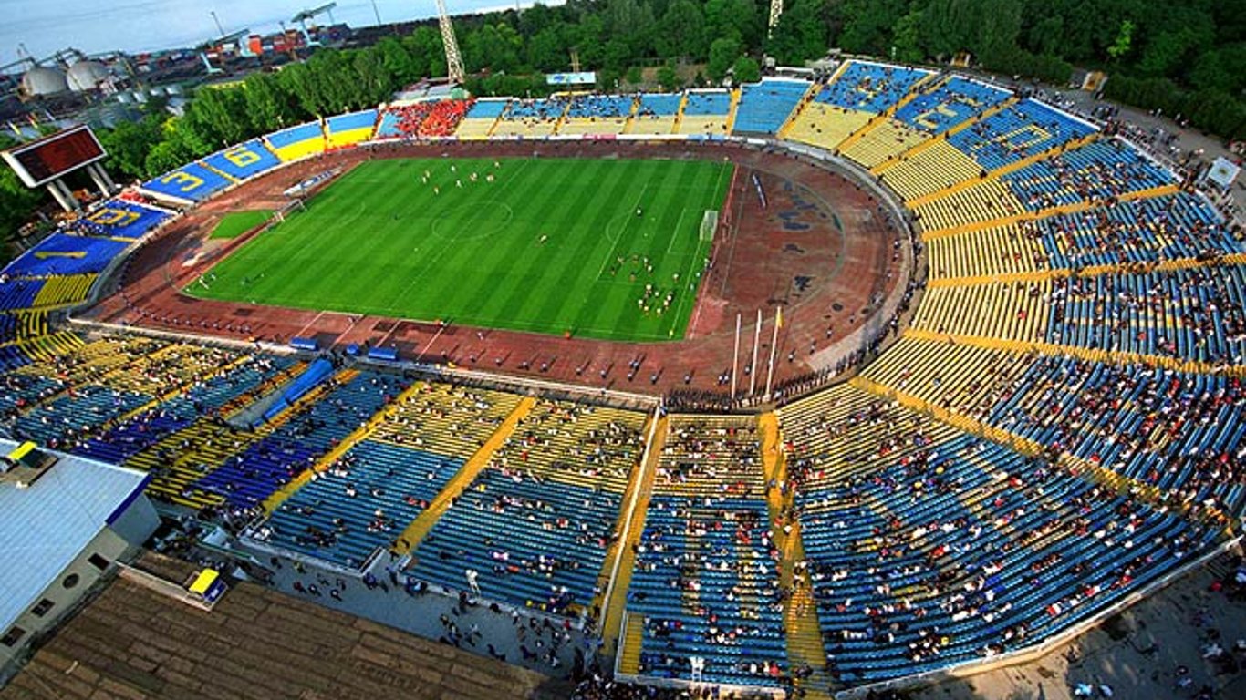 Стадион Спартак Одесса - на проект реконструкции выделили 4 миллиона