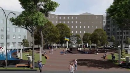 Новое чудо Харькова: горожанам показали, как будет выглядеть сквер Мыслителей - 285x160